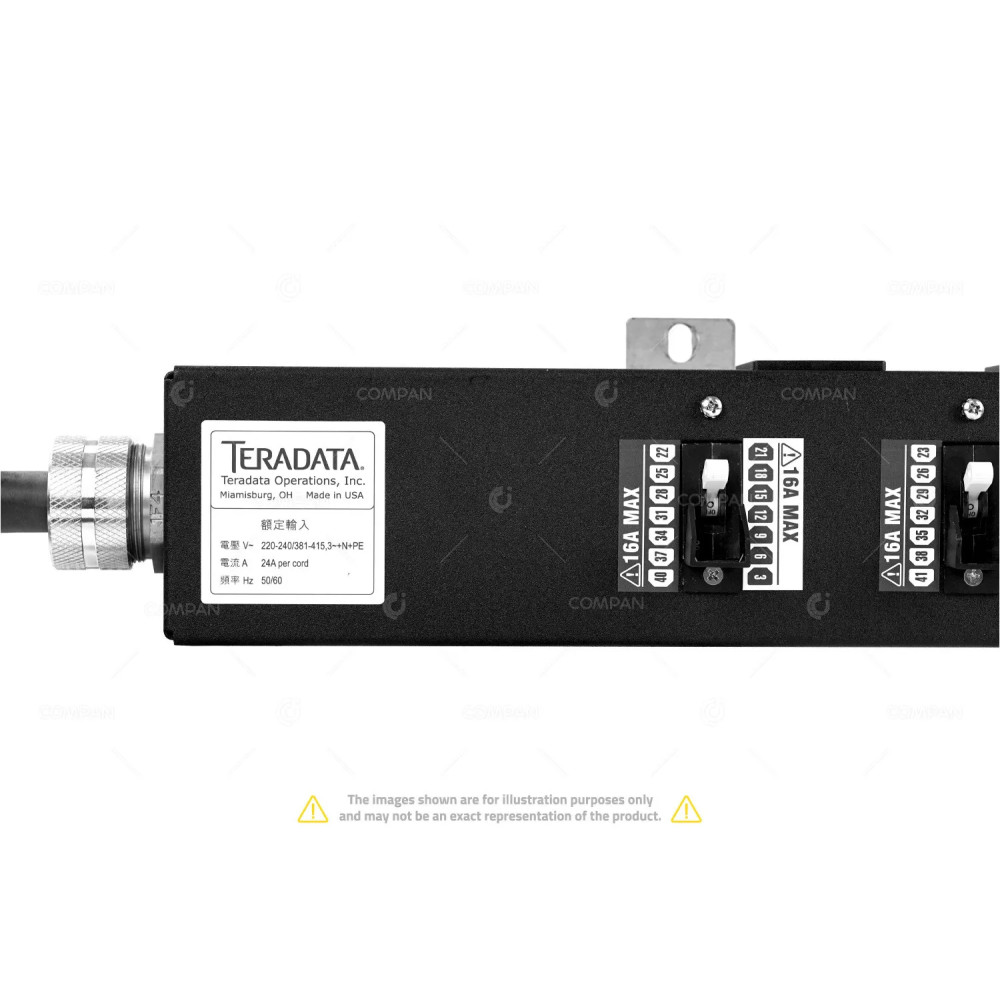 315-0610810  TERADATA PDU B 6X C19 OUTLETS 16A